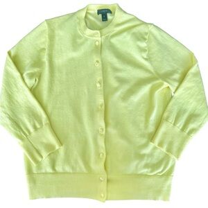 J. Crew Lemon Women's Cardigan